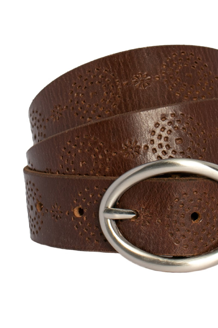 bronte park belt - dark tan