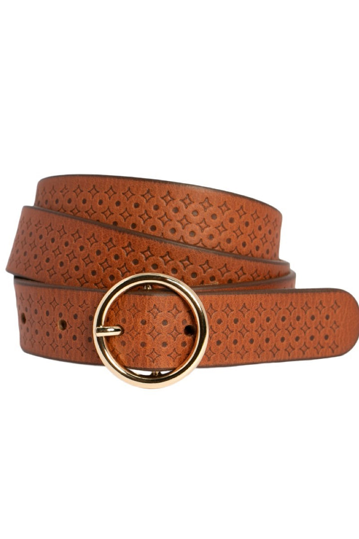 airlie belt - chestnut