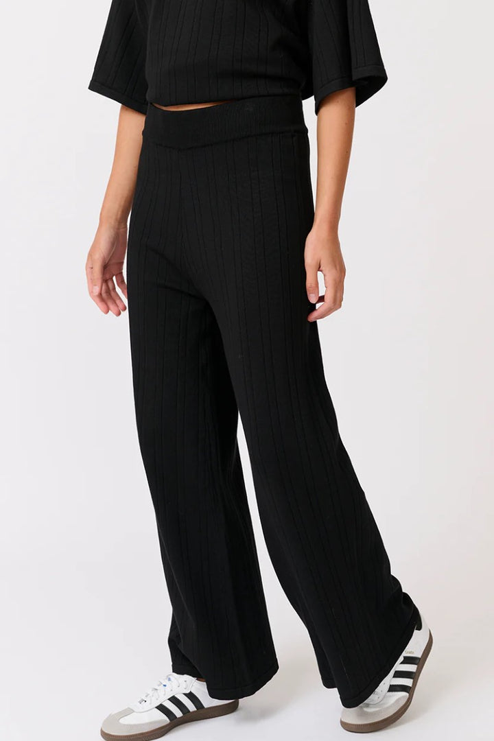 Molly Knit Pant | Black