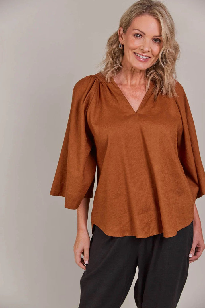 Laax V Blouse | Hazel