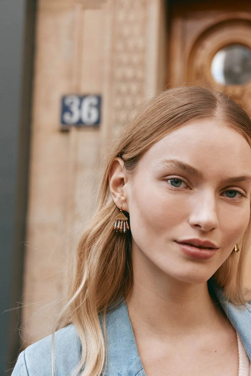 Manta Tassel Earring