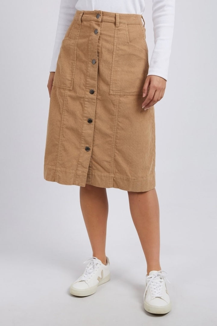 Montanna Cord Skirt | Sesame