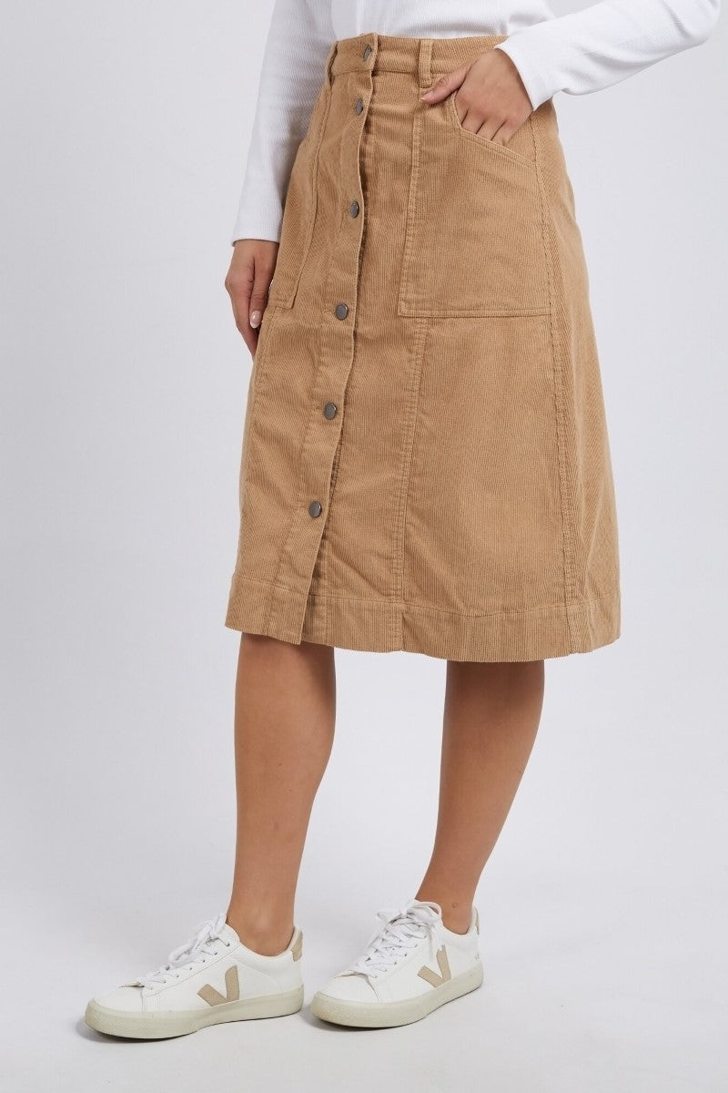 Montanna Cord Skirt | Sesame