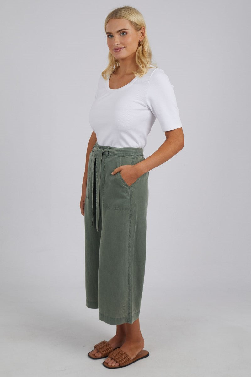 bliss washed pant | clover