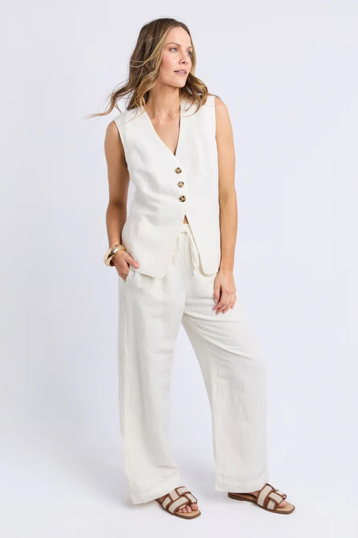 Peyton Vest | Vintage White