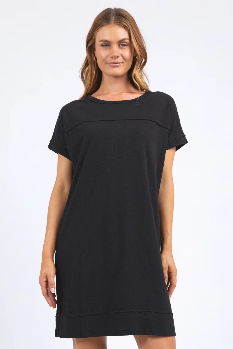 Allison Dress | Washed Black
