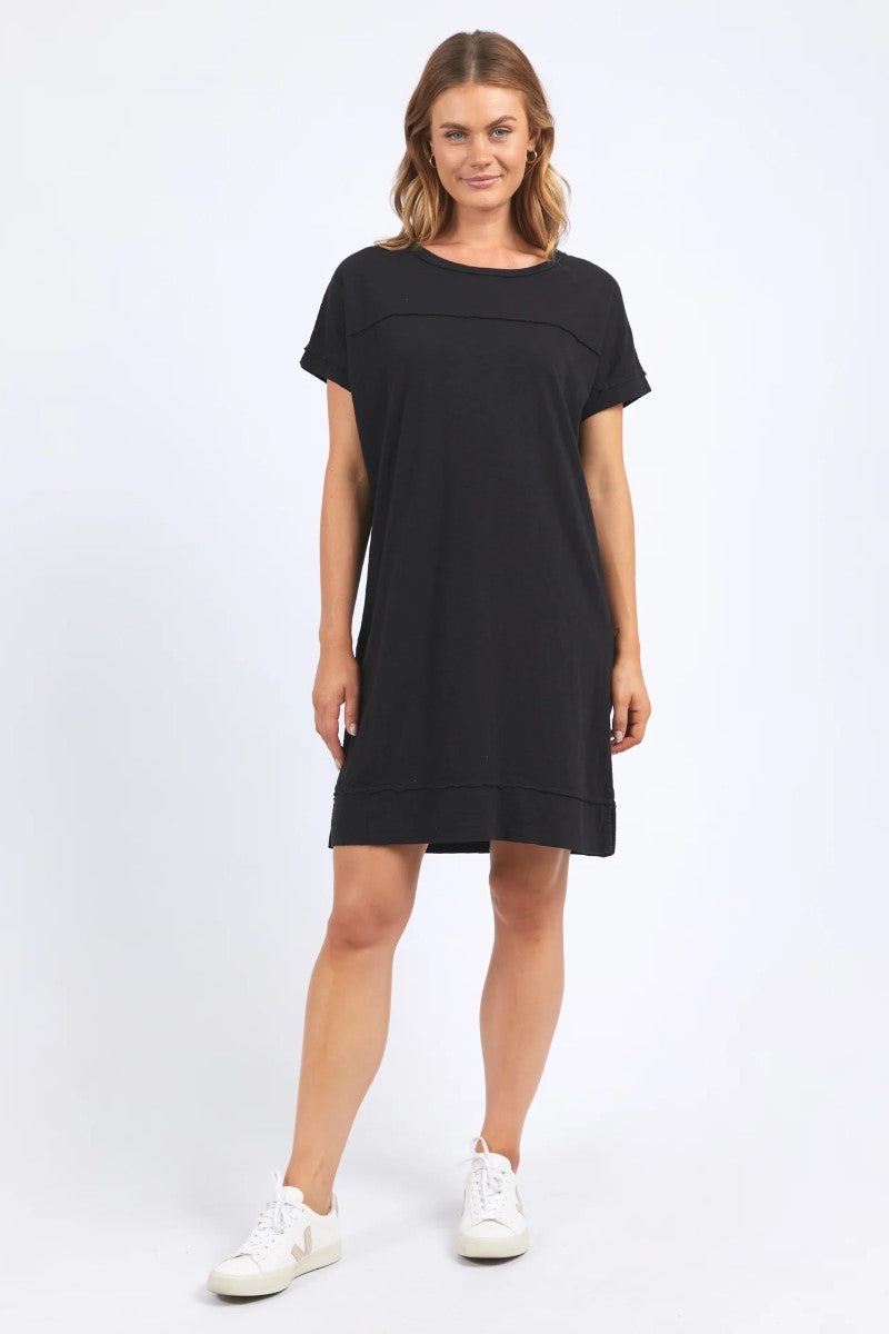 Allison Dress | Washed Black