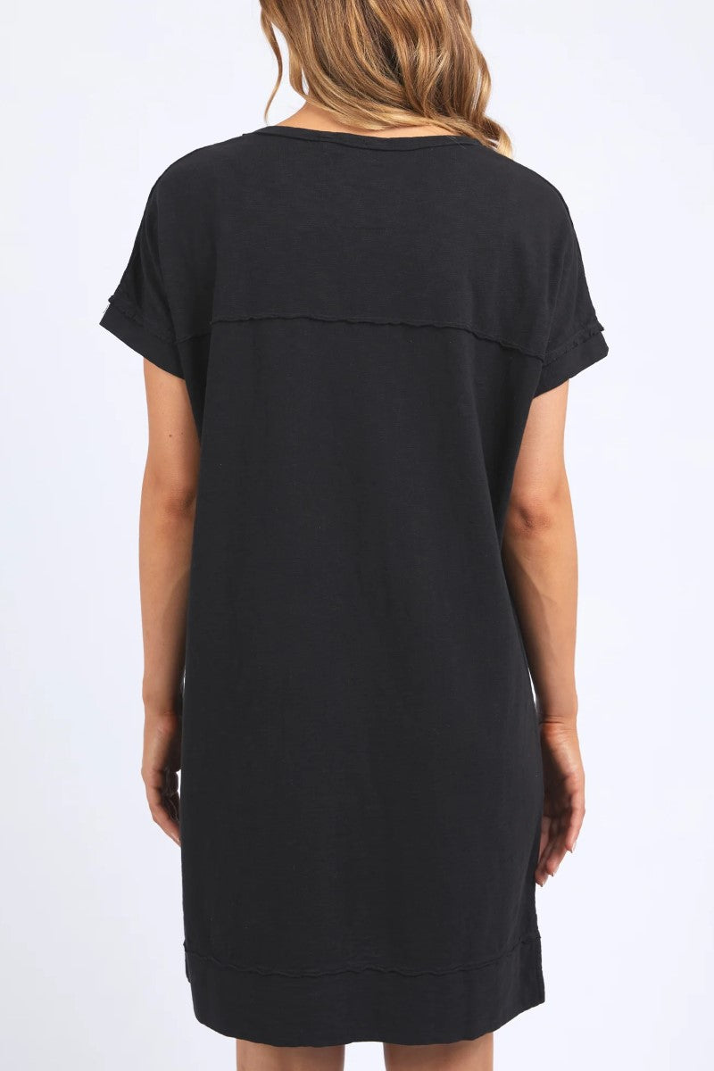 Allison Dress | Washed Black