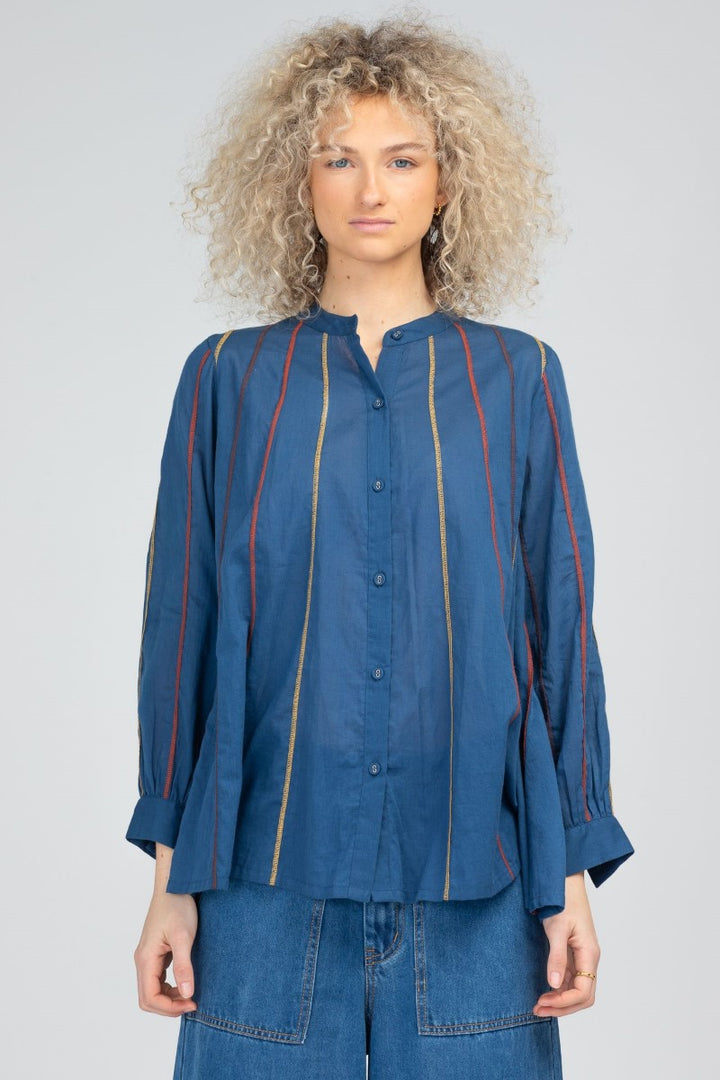 Florence Shirt | Navy