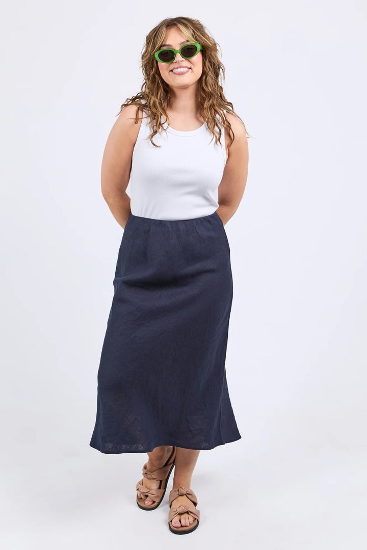 Eleni Skirt | Dark Sapphire