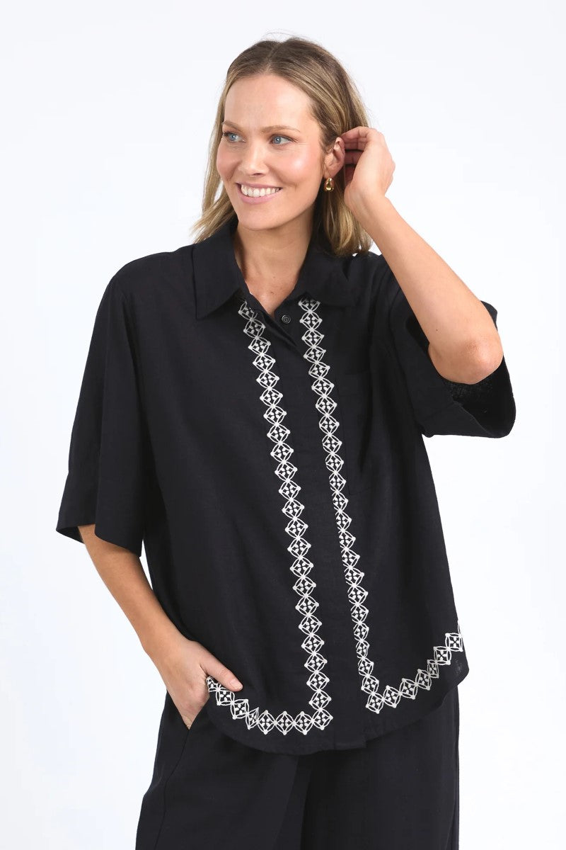Nina Embroidered Shirt