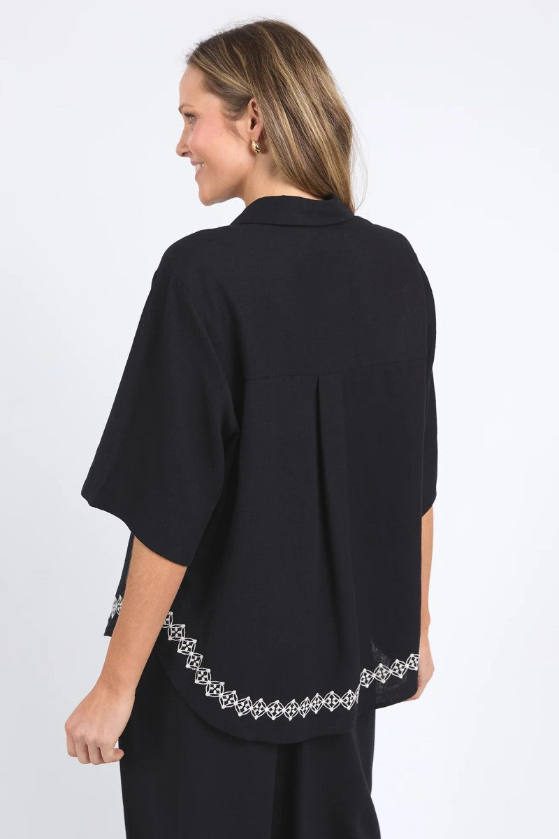 Nina Embroidered Shirt
