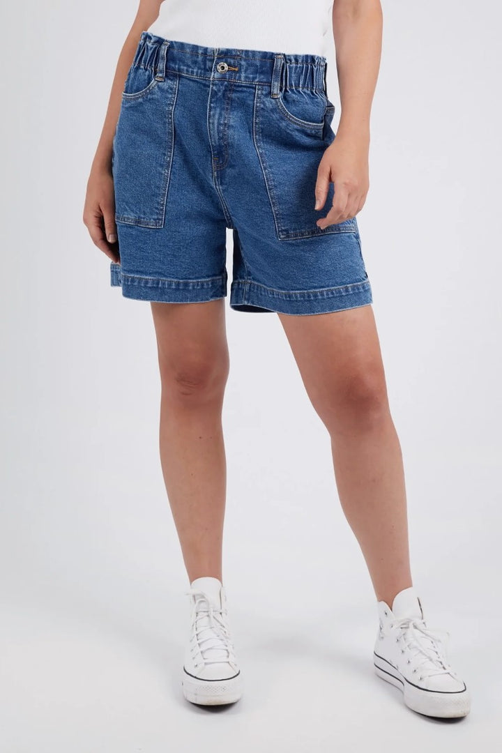 Atlas Denim Short | Dark Blue
