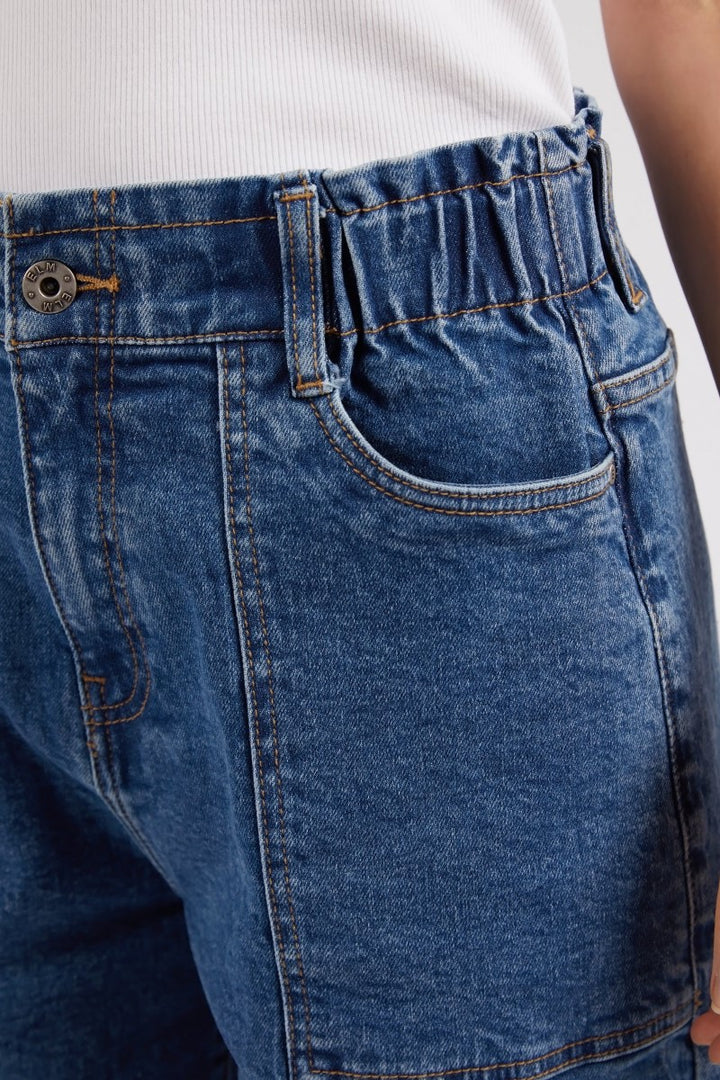 Atlas Denim Short | Dark Blue