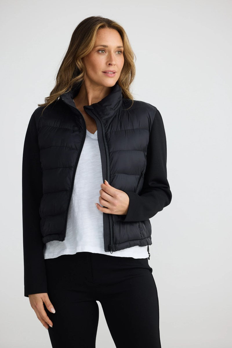 Racer Puffer | Black