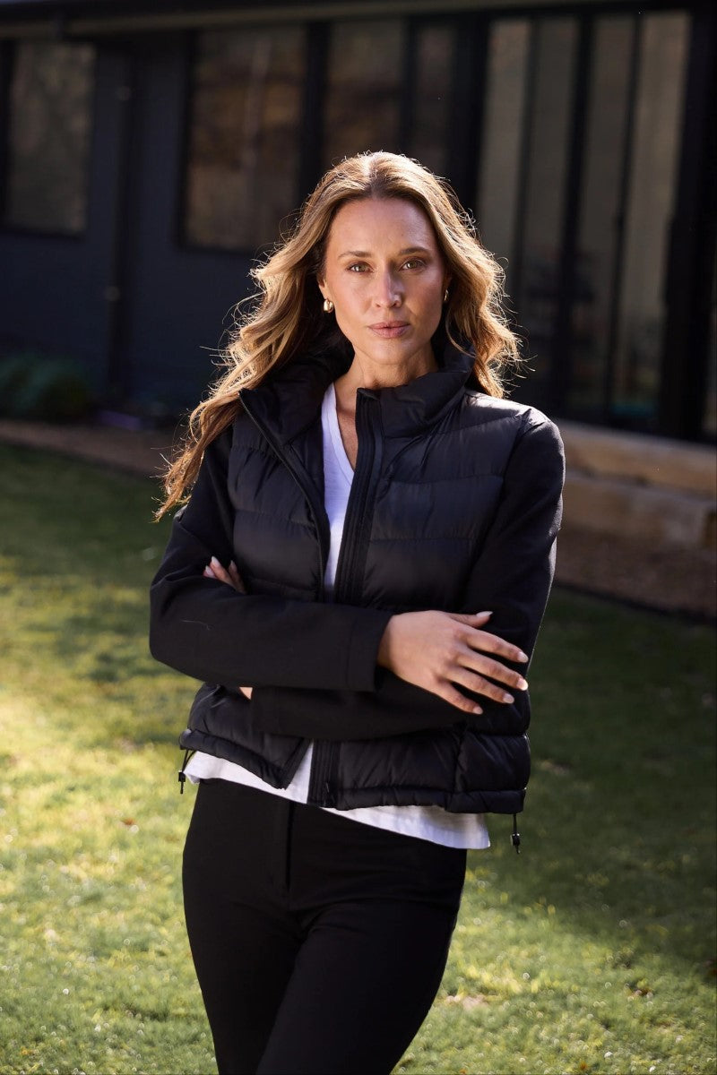 Racer Puffer | Black