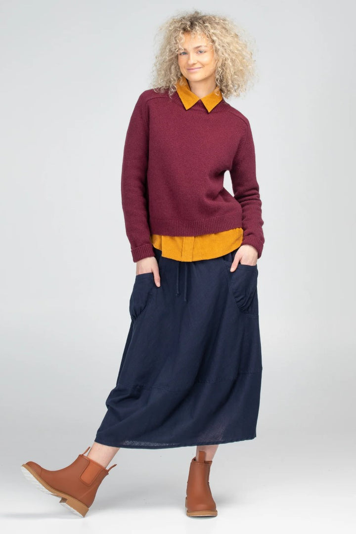 Winter Guru Skirt | Navy