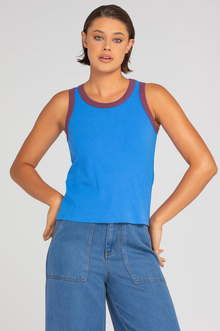 Boom Shankar Joy Tank | Blue
