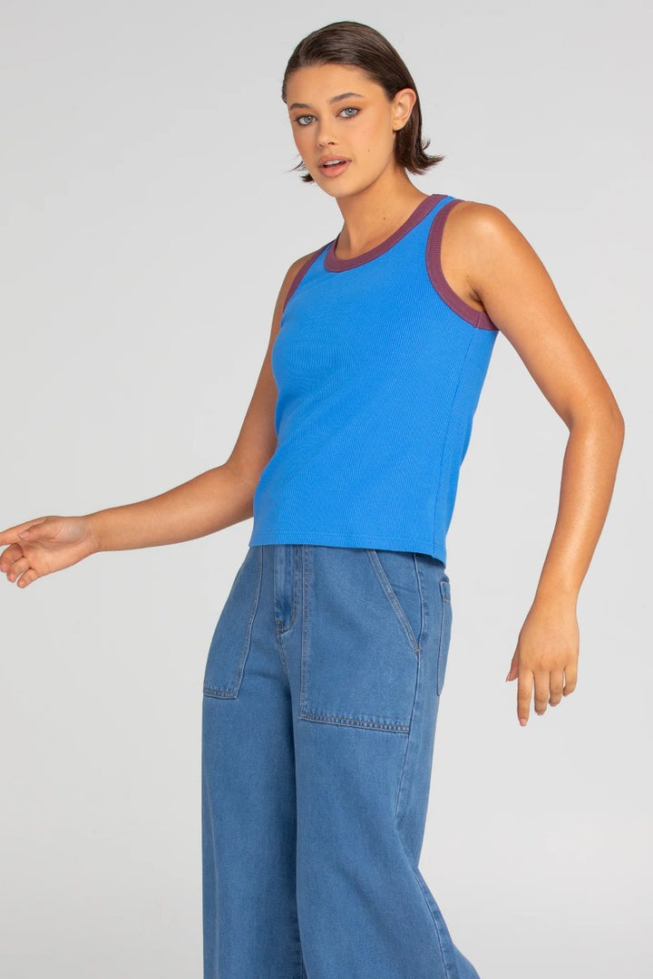 Boom Shankar Joy Tank | Blue