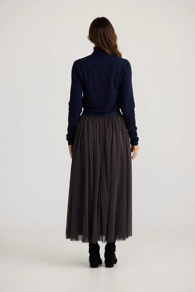 Carrie Skirt | Midnight