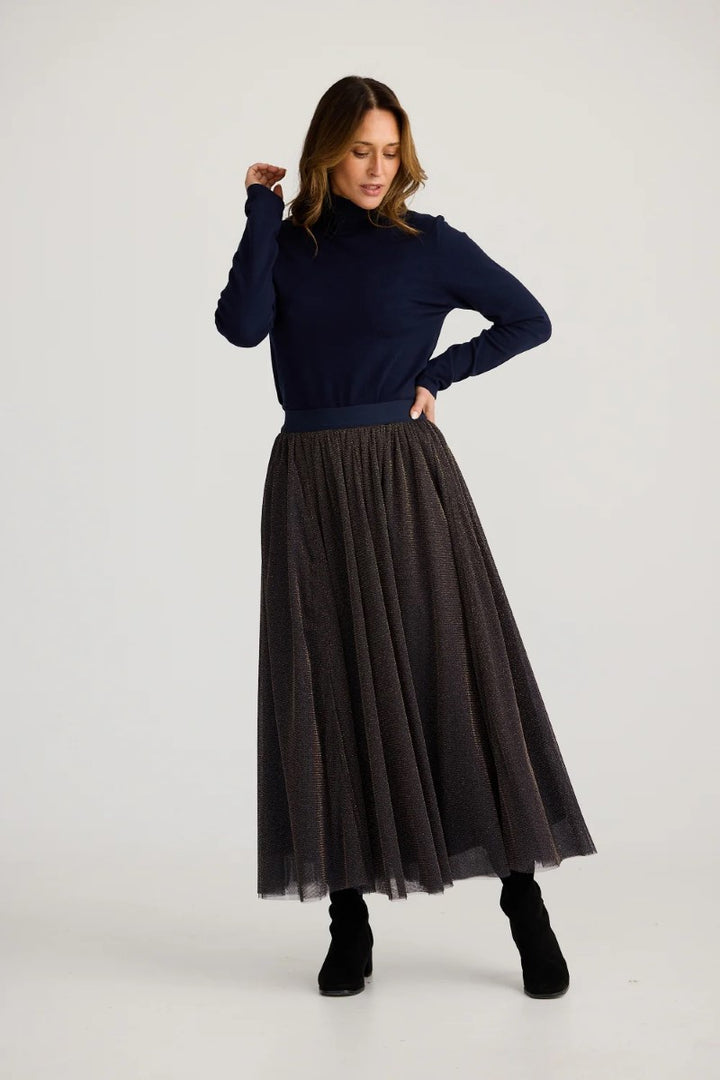 Carrie Skirt | Midnight