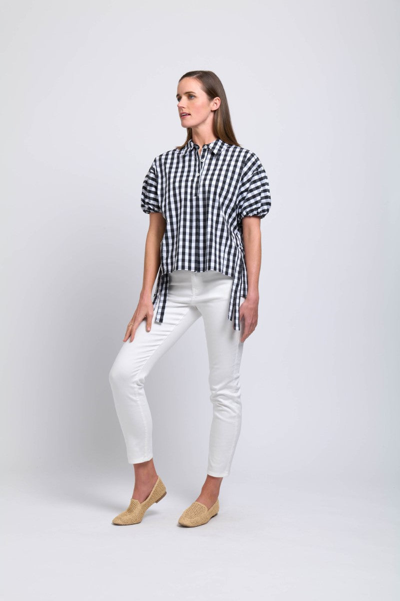 Foil Jackpot Shirt | Black Check