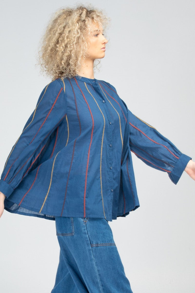 Florence Shirt | Navy