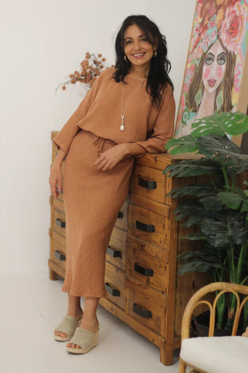 Anna Skirt | Nocciola