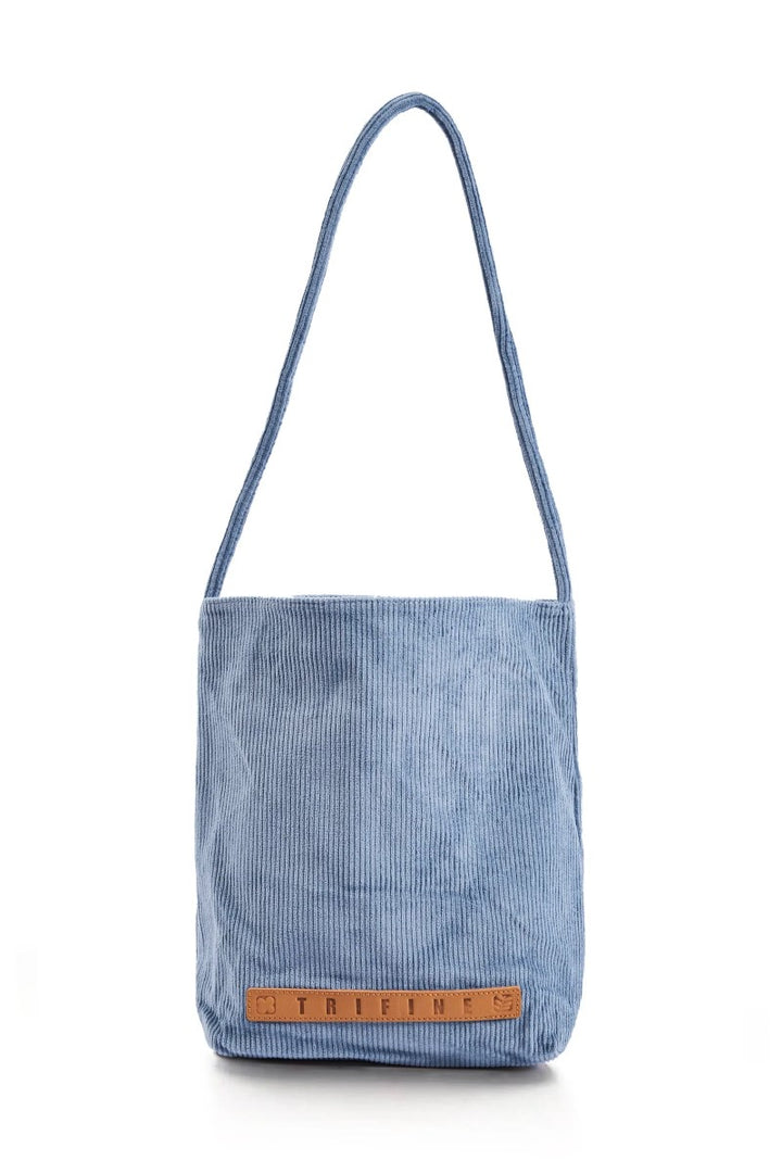 Trifine | Corduroy Tote Bag