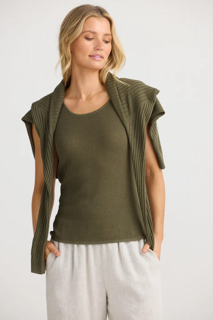 La Paz Knit Set | Khaki