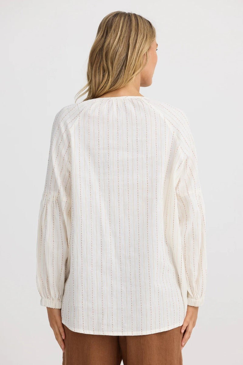 Salerno Top | Ecuador Stripe