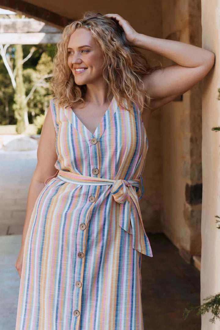 Sunday Dress | Summer Stripe