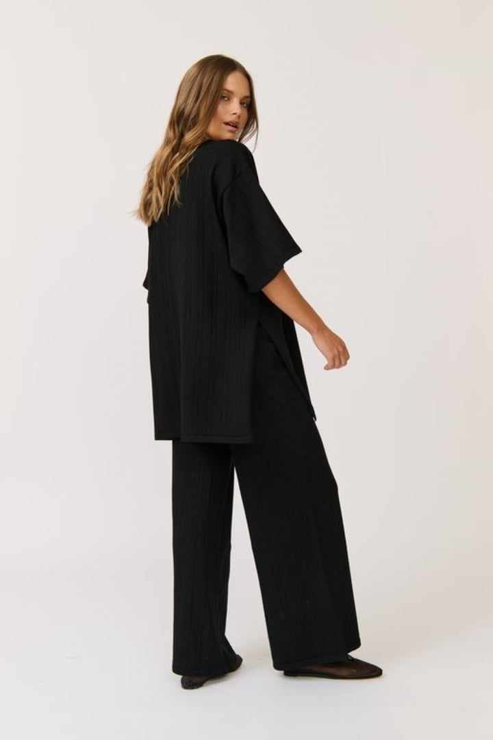 Molly Knit Pant | Black
