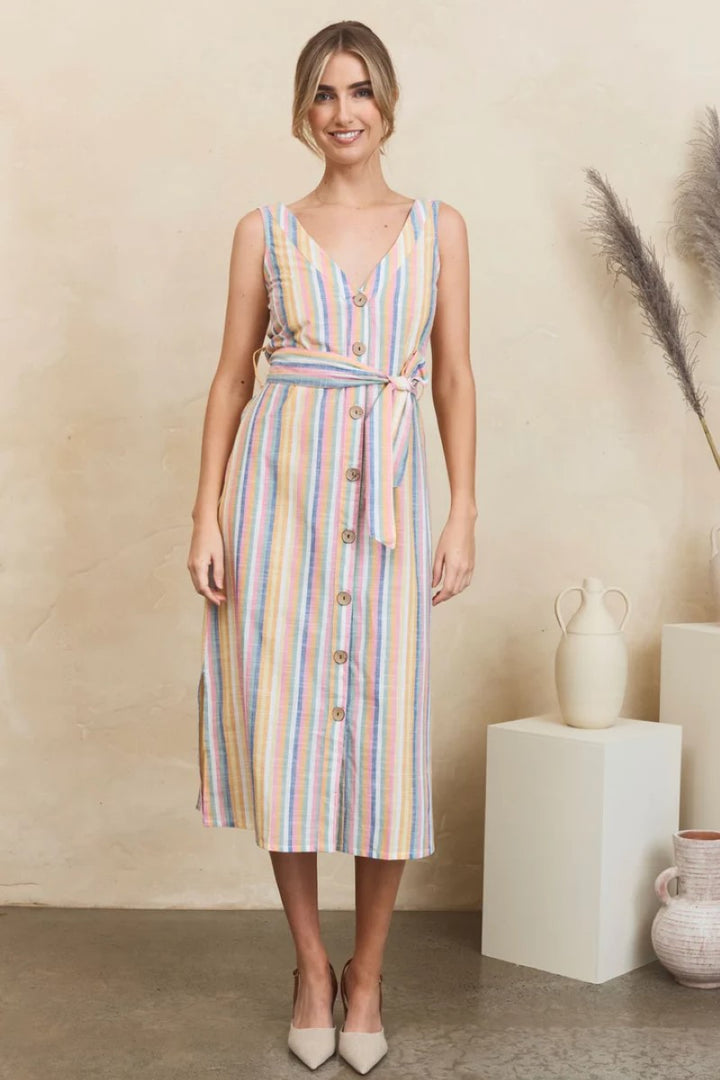 Sunday Dress | Summer Stripe