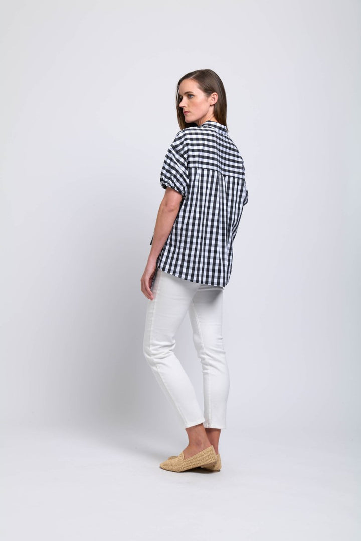 Foil Jackpot Shirt | Black Check