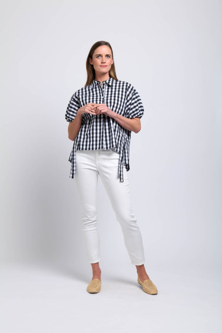 Foil Jackpot Shirt | Black Check