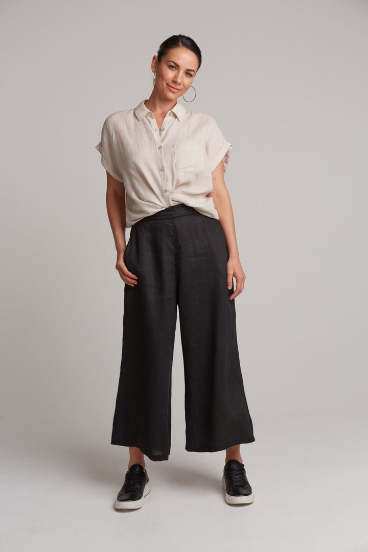 Eb & Ive Studio Crop Pant | Ebony