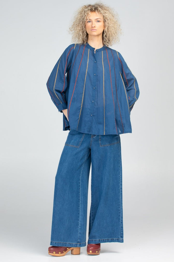 Florence Shirt | Navy