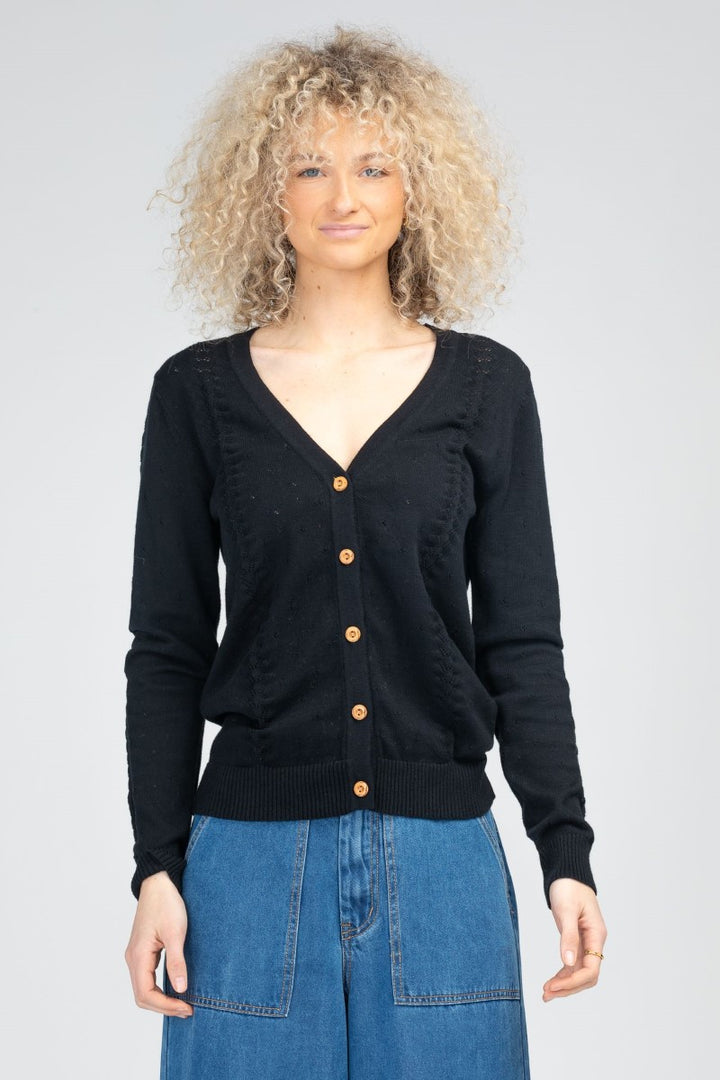 Lora Cardigan | Black