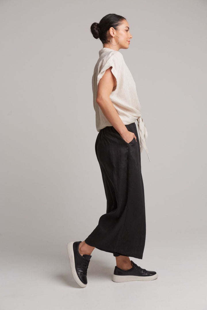 Eb & Ive Studio Crop Pant | Ebony