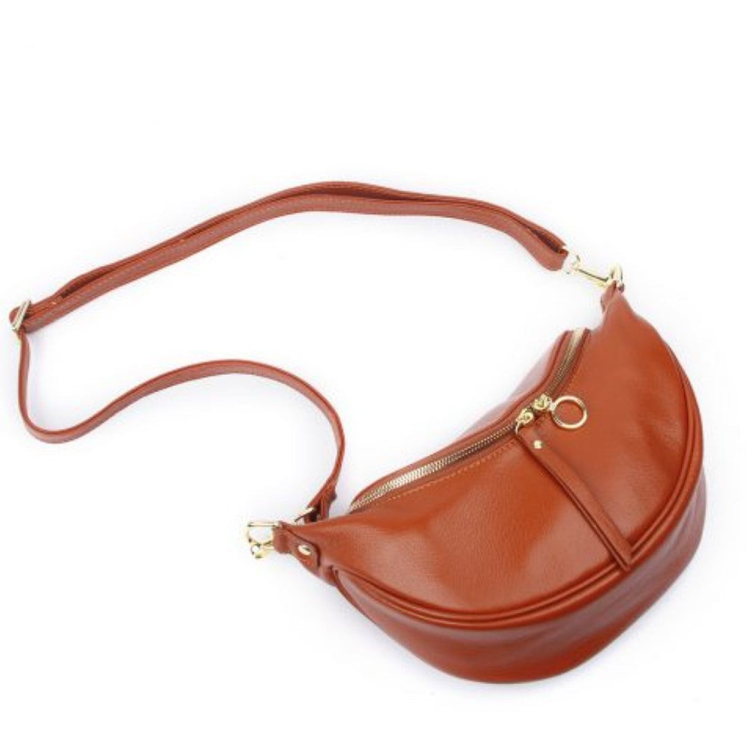 adore bag - tan/gold Handbags Hi Ho + Co.