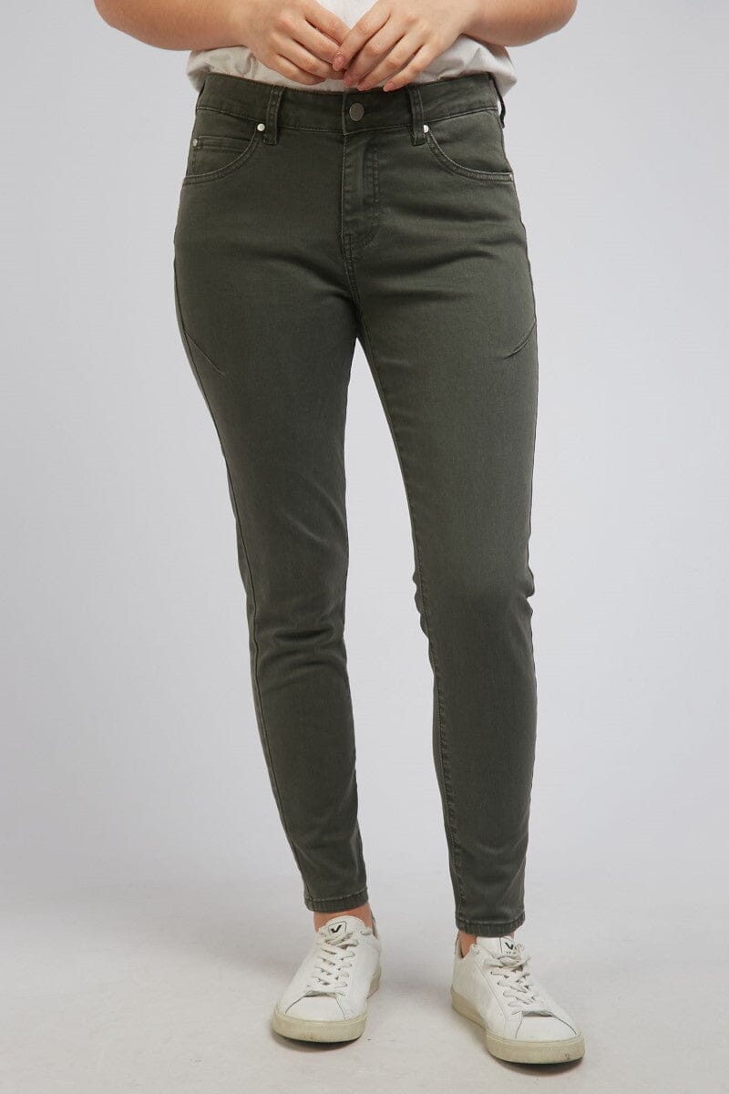 city jean - khaki JEANS FOXWOOD