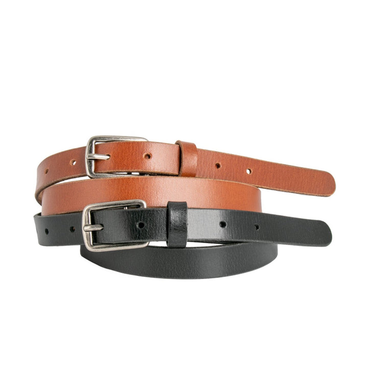 cloe leather belt - black belt loop leather