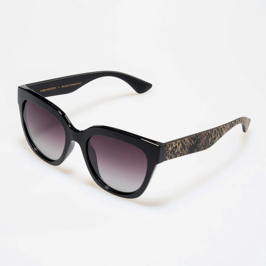 mercedes - black snake print SUNGLASSES LOCELLO