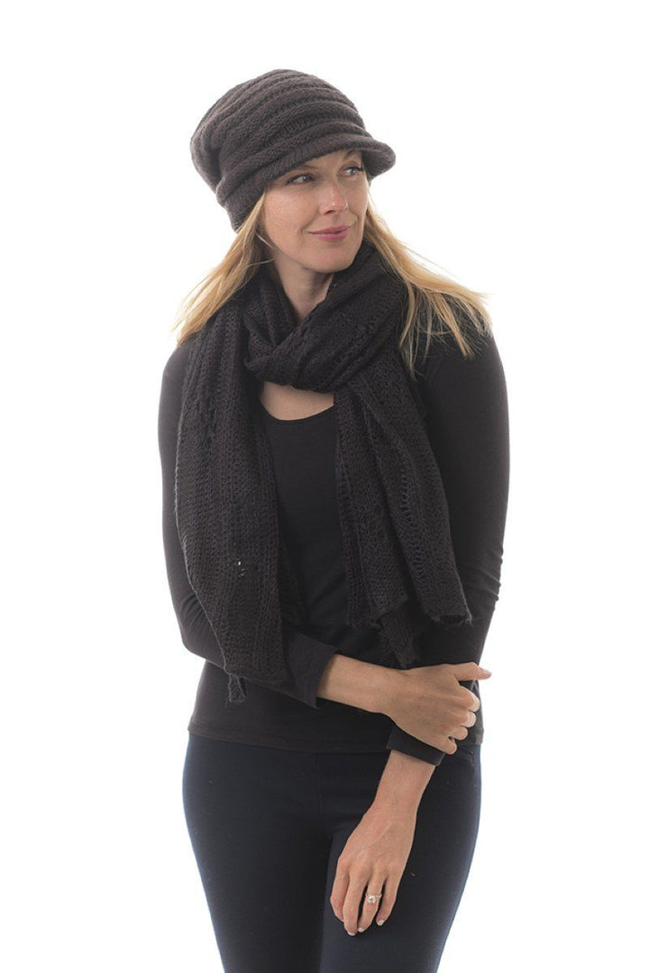 neck scarf SCARF Cienna CHARCOAL