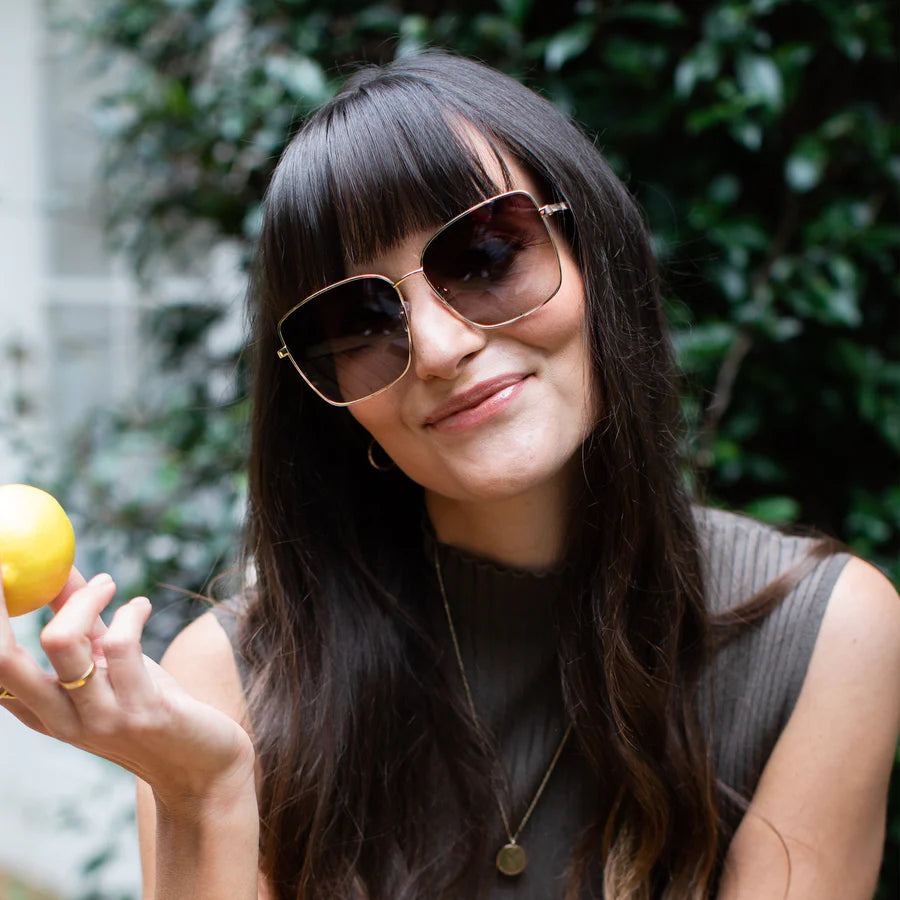 savannah - gold SUNGLASSES LOCELLO