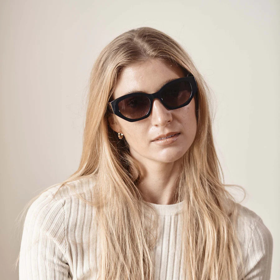 taylor - black SUNGLASSES LOCELLO