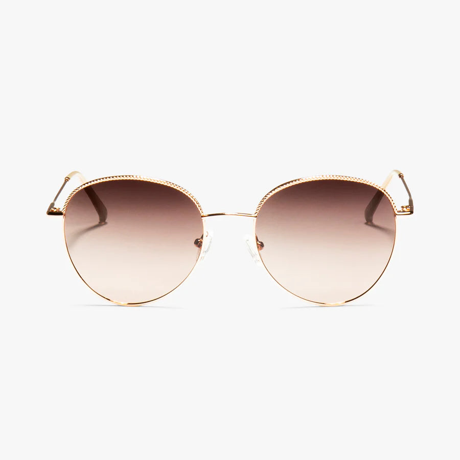 victoria - rose gold SUNGLASSES LOCELLO