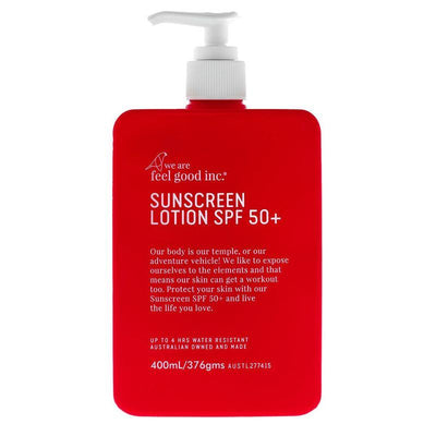 wafg inc. signature sunscreen 400 ml SUNSCREEN we are feel good inc. 