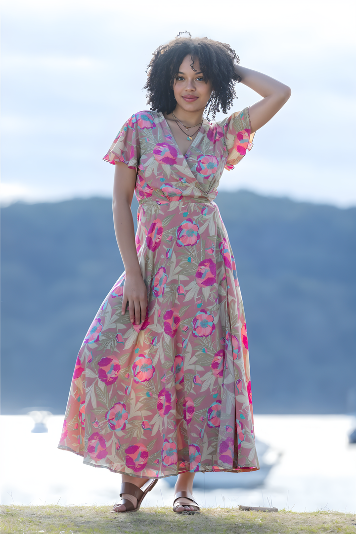 Cienna Bloss Wrap Dress